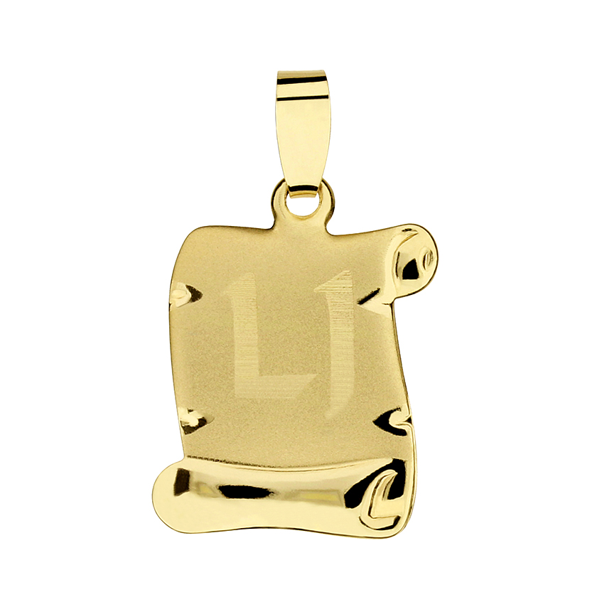 Pendant letter Lj