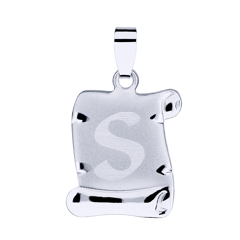 Pendant letter S