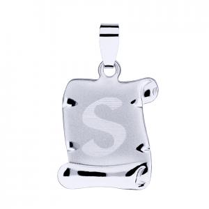 Pendant letter S