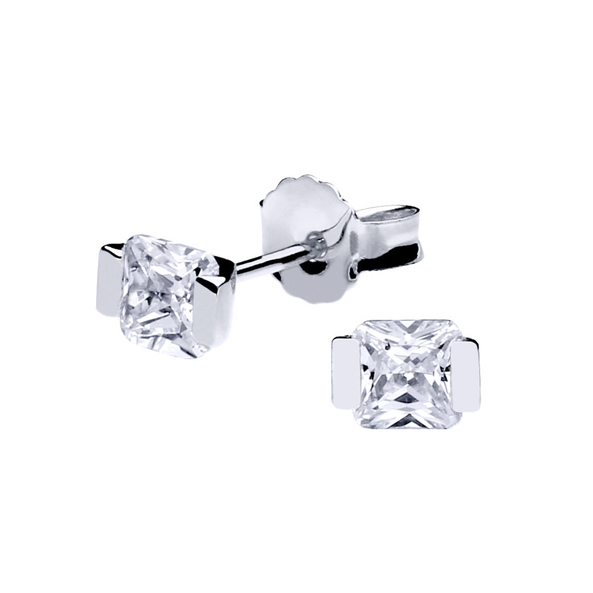 Gold earrings - 7054ww - Kletus jewelry