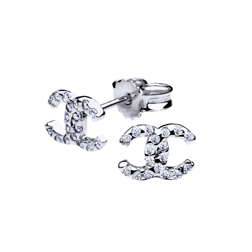 Gold earrings - 7101ww - Kletus jewelry