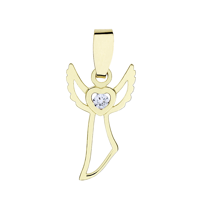 Pendant angel - 4076yw - Angel pendants - Kletus jewelry