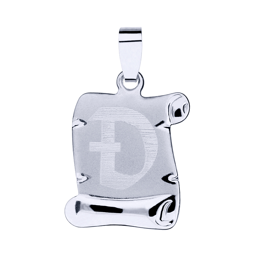 Pendant letter Đ - 4129wĐ - Pendant - letters - Kletus jewelry