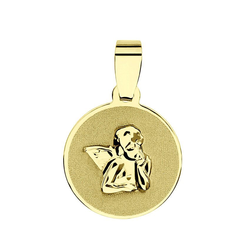 Angel circle pendant - 4106y - Angel pendants - Kletus jewelry