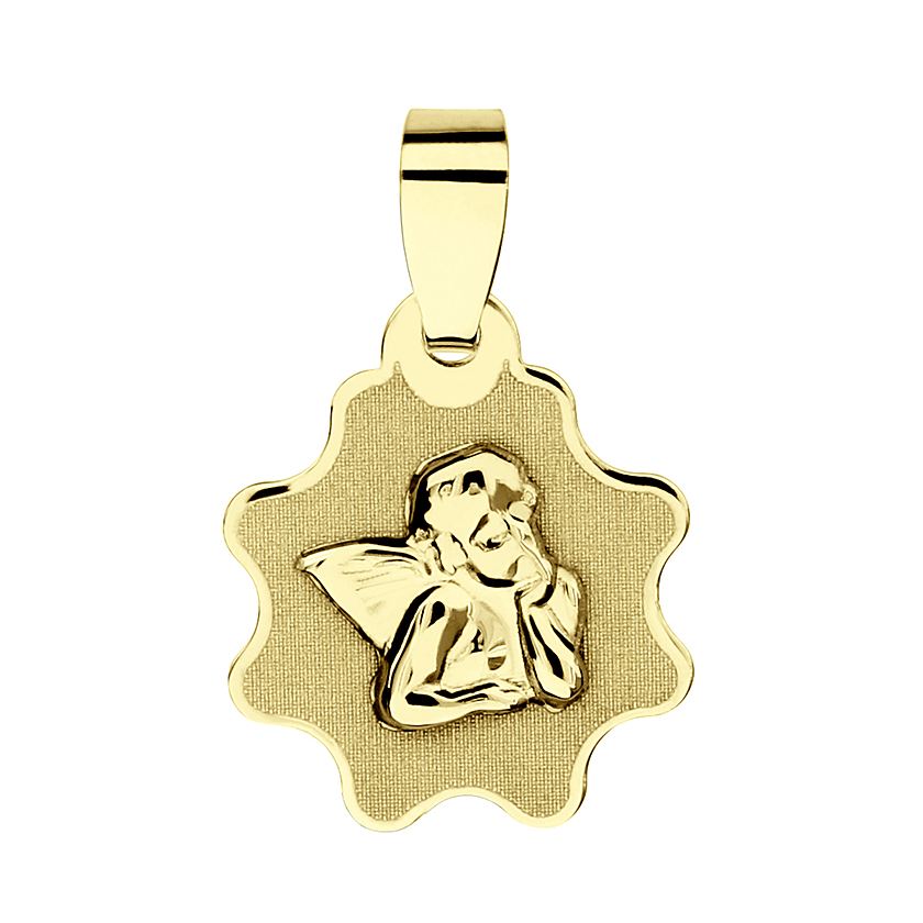 Privjesak anđeo u cvijetu