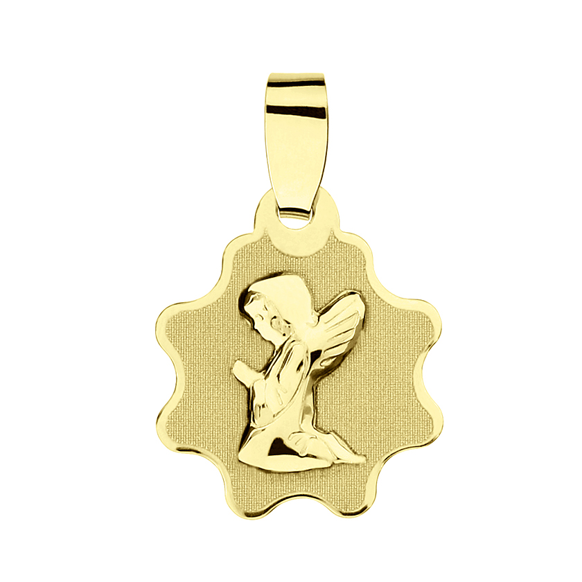 Privjesak anđeo u cvijetu