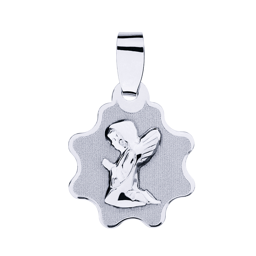 Privjesak anđeo u cvijetu