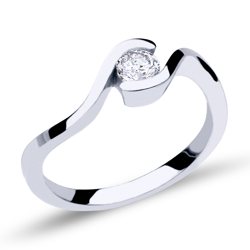 Engagement ring - 1062w - Kletus jewelry
