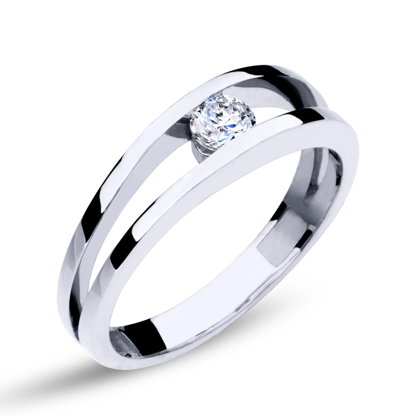 Engagement ring - 1031w - Kletus jewelry