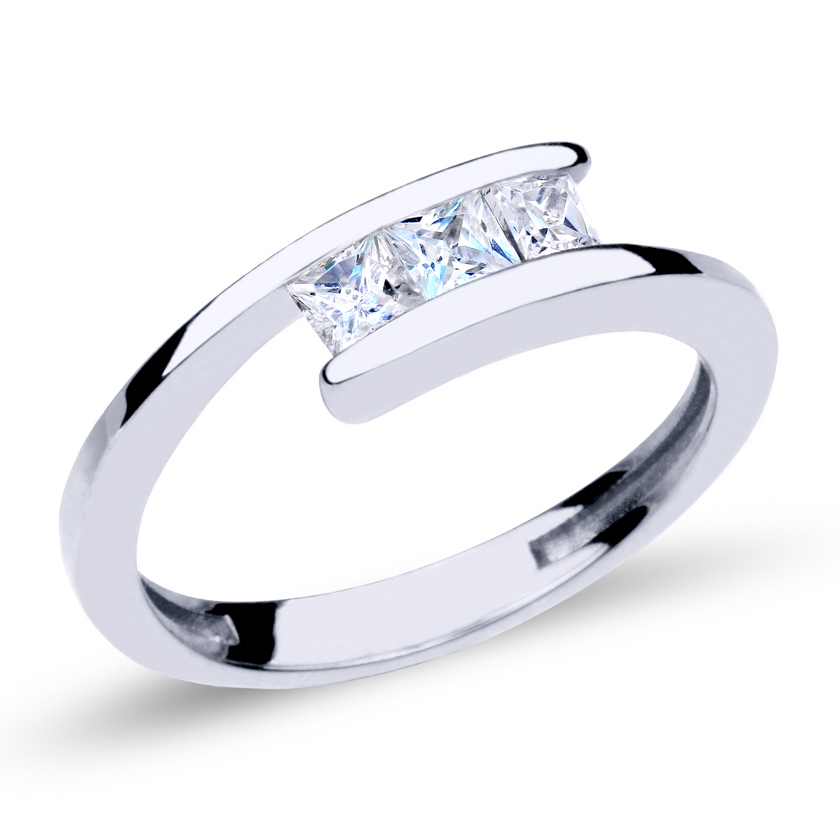 Engagement ring - 1041w - Kletus jewelry