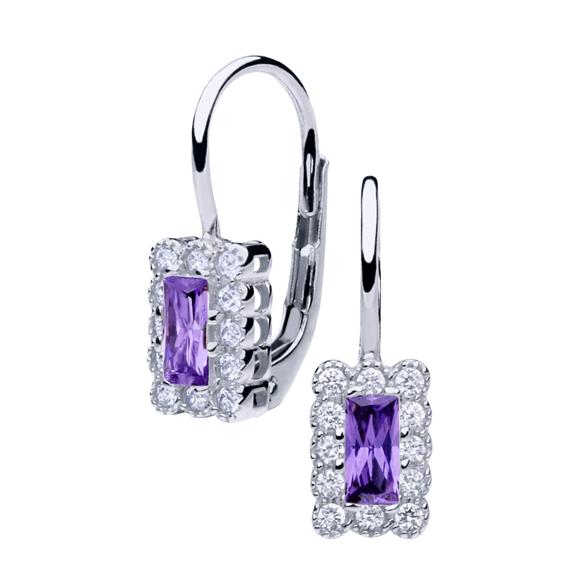 Gold earrings - 7079wv - Kletus jewelry