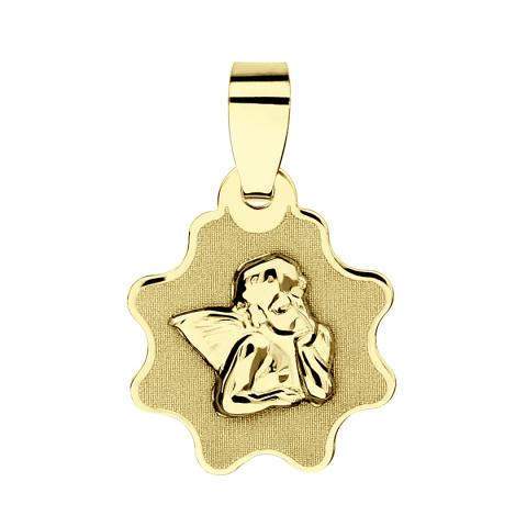 Privjesak anđeo u cvijetu