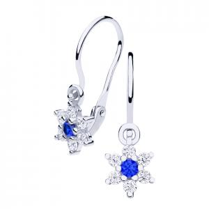 Gold earrings - 7013wb - Kletus jewelry