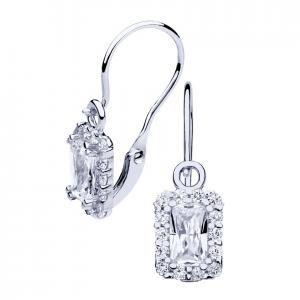 Gold earrings - 7099ww - Kletus jewelry