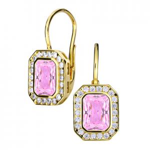 Gold earrings - 7108yp - Kletus jewelry