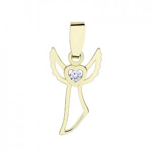 Pendant angel - 4076yw - Angel pendants - Kletus jewelry