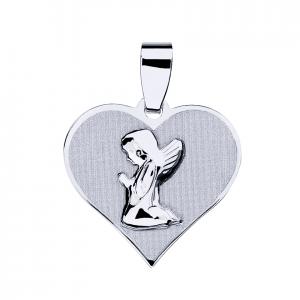 Privjesak anđeo u srcu