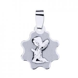 Privjesak anđeo u cvijetu