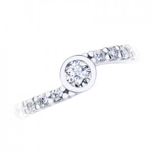 Engagement ring - 1019w - Kletus jewelry