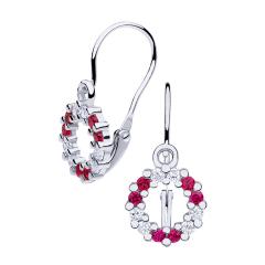 Gold earrings - 7031wr - Kletus jewelry