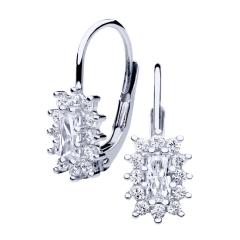 Gold earrings - 7052ww - Kletus jewelry