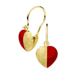 Gold earrings - 7076y8 - Kletus jewelry